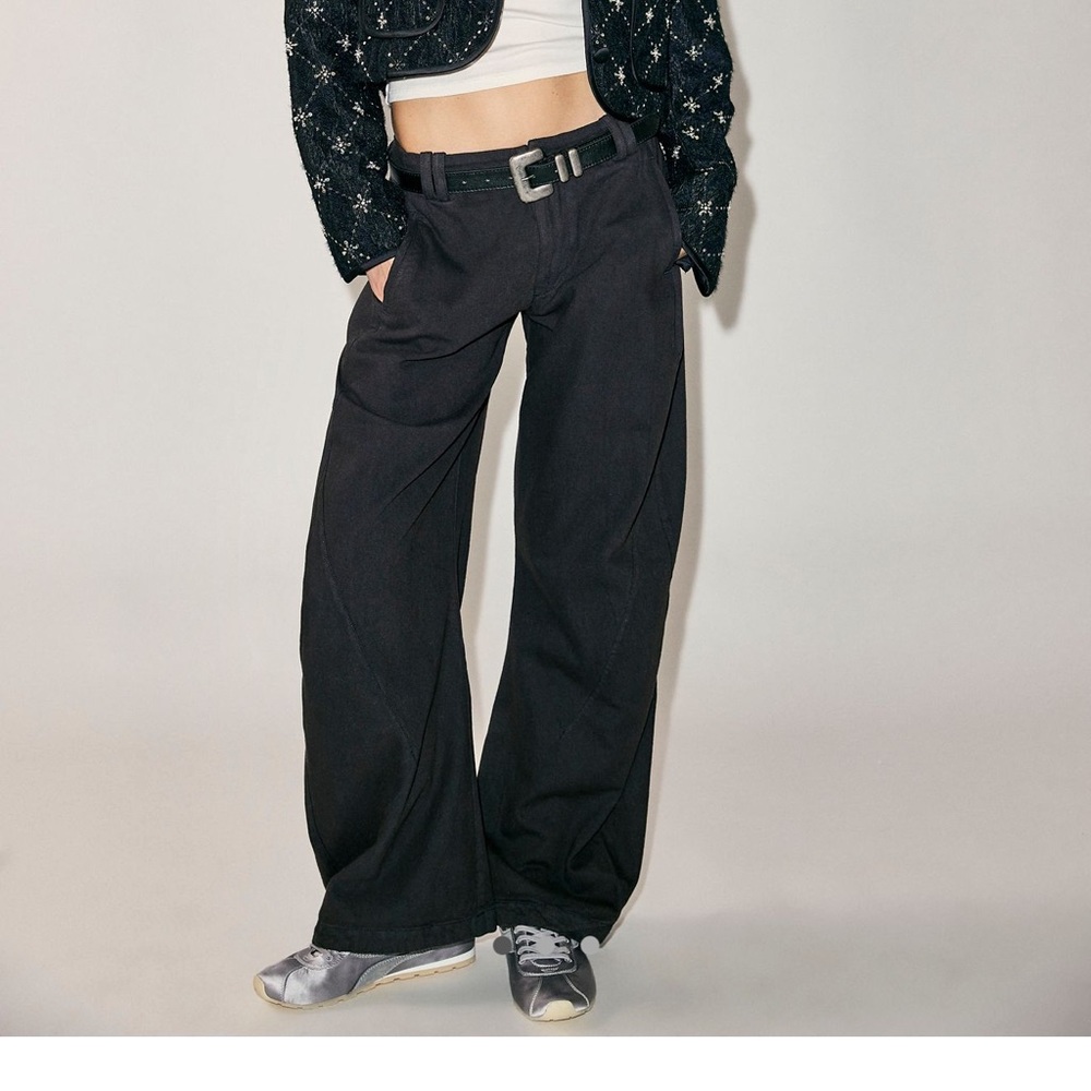 Free People Spotlight Washed Chino Trousers